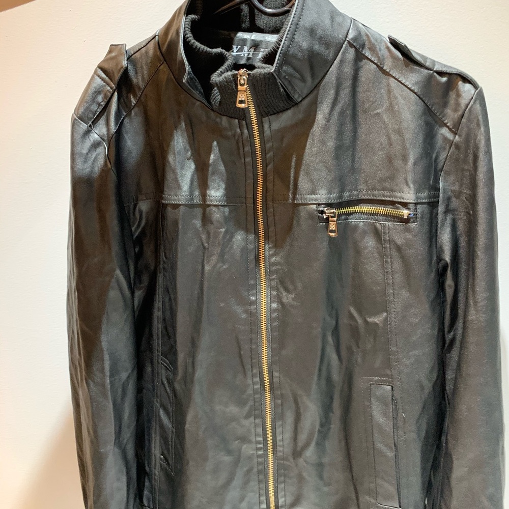 Men leather jacket